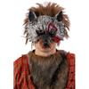 CARNIVAL TOYS Maschera lupo insanguinato in plastica rigida - effetto realistico