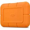 LaCie STHR500800 Hard Disk SSD USB C Rugged 500gb Arancione