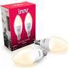 Innr Zigbee E14 LED, compatibile con Philips Hue*, lampada intelligente bianco caldo dimmerabile confezione da 2 pz