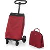 Foppapedretti GO GO Nero Rosso Borsa trolley