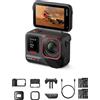 Insta360 CINSBBGA_13, 8K Ultra HD, 50 MP, 120 fps, 1800 mAh, 1,5 kg