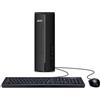 Acer ASPIRE XC-1725_BARR AMD Ryzen™ 5 7430U 16 GB DDR4-SDRAM 512 GB SSD Windows 11 Home Desktop PC Nero