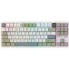 Selius Tastiera meccanica wireless con Bluetooth - 87 tasti - custodia in alluminio - illuminazione RGB