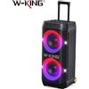 Selius Altoparlante Bluetooth portatile - Bluetooth 5.4 - Potenza massima di 370W - Sistema stereo a 2.2 canali