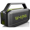 Selius Altoparlante Bluetooth portatile da 60 W, colore verde oliva - Audio surround da 100 watt
