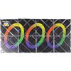 Sonstige Falt Puzzle Cube Twisty, giocattolo a 8 facce e 3 anelli, nero, per bambini, adolescenti e adulti
