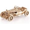 Rowood Puzzle in legno 3D, modello di auto da corsa, kit di costruzione fai-da-te in legno, ideale per adulti e bambini