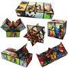 Sonstige Set di Cubi Infiniti 2 in 1: Cubo Magico a Livelli Infiniti, Puzzle Magico per Bambini e Adulti dai 4 anni in su