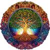 Sonstige Puzzle in legno per adulti, 300 pezzi, mandala con albero della vita