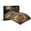 Piececool Puzzle metallico 3D a ventaglio, con inserto in madreperla, 46 pezzi, metallo, dimensioni 28 x 15,35 cm, adatto a partire dai 16 anni, colore oro