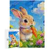 Sonstige Puzzle da 500 pezzi, dipinto a olio, bouquet di fiori, decorazione primaverile, dimensioni 38x52 cm, adatto a partire dai 12 anni