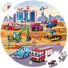 Sonstige Puzzle da pavimento con grandi veicoli, adatto a bambini dai 3, 4, 5 e 6 anni, per ragazzi