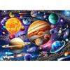 HUADADA Puzzle da 1000 pezzi, adatto a adulti e bambini, con motivo del sistema solare, dimensioni 70x50 cm
