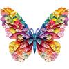 Sonstige Puzzle in legno a forma di farfalla, 210 pezzi, confezione regalo