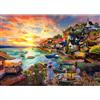 HUADADA Puzzle da 1000 pezzi per adulti e bambini, con immagine di bambine al mare, dimensioni 70x50 cm