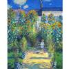 Sonstige Puzzle da 1000 pezzi, "Il giardino dell'artista a Vétheuil" di Claude Monet, dimensioni 70x50 cm