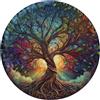 Sonstige Puzzle in legno per adulti, 200 pezzi, motivo "Albero della Vita" con forme di animali, realizzato in legno di tiglio