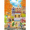 HUADADA Puzzle da 1000 pezzi per adulti, gioco educativo, scene di strada colorate, decorazione, regalo