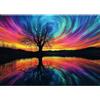 Sonstige Puzzle da 1000 pezzi, tema: paesaggio dell'aurora boreale, idea regalo, decorazione da parete
