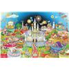 Sonstige Puzzle da 2000 pezzi - Capodanno al Magic Kingdom, di Shinji Yamamoto. Un regno incantato ricco di dettagli