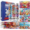 Sonstige Confezione da 4 mini puzzle da 150 pezzi, adatti agli adulti, colorati, ideali per feste di compleanno, viaggi, decorazioni per la casa e feste di Carnevale