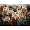 Sonstige Puzzle per adulti, 1000 pezzi, soggetto: gattino, dimensioni: 70 x 50 cm
