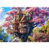 HUADADA Puzzle da 1000 pezzi per adulti, con decorazione a tema albero di fiori