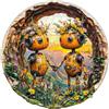 Sonstige Puzzle in legno per adulti, "Amore eterno", con pezzi irregolari realizzati in betulla baltica