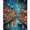 Sonstige Puzzle da 1000 pezzi, paesaggio, Venezia di notte, dimensioni 70 x 50 cm
