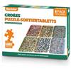 Sonstige Organizzatore per puzzle, impilabile, formato XL (43,0 x 30,5 cm), con vassoi a 6 colori
