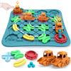 Sonstige Gioco da tavolo logico per bambini dai 3 anni in su, gioco educativo Montessori, gioco di logica e puzzle, con 118 sfide e 29 pezzi