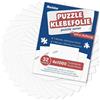 Sonstige Puzzle Klebefolie ad alta adesività, confezione da 32 fogli, formato 19x26 cm, ideale per puzzle da 4x1000 pezzi