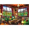 Sonstige Puzzle per adulti, 1000 pezzi, raffigurante un'elegante casa, dimensioni 70 x 50 cm