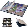 Sonstige Tavolo pieghevole per puzzle con 6 contenitori di smistamento, adatto per puzzle fino a 1000 pezzi, colore grigio