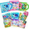 Sonstige Puzzle magnetico per bambini dai 3 agli 8 anni, 36 pezzi, con motivi di unicorno, sirena e dinosauro, dotato di maniglia per il trasporto