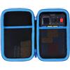 Sonstige Custodia protettiva per giochi puzzle GiiKER Super Slide, colore nero/blu, con guscio rigido e chiusura a zip