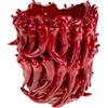 Andrea Bizzotto Vaso Spicy Peperoncini Rosso Intenso in ceramica H32 D27 cm