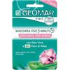 Geomar Maschera Viso 5 Minuti Idratanti Antistress Con Fiore Di Altea Biologico E Aloe Vera 2 Dosi 15 Ml