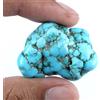 82.45 Ct Turchese Naturale Arizona Blue Pietra Grezza 34 x 25 mm