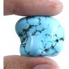 101.30 Ct Turchese Naturale Blue Arizona Pietra Fortuna Grezza Unico