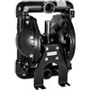 VEVOR Pompa pneumatica a doppia membrana QBY4-25L F46 90L/min (24GPM) Ingresso e uscita da 25,4 mm