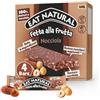 Ferrero Eat Natural Fetta alla Frutta, 4 Barrette Morbide con Datteri e Nocciole, Solo 2 Ingredienti, Senza Zuccheri Aggiunti, Fonte di Fibre, Senza Glutine, Ingredienti Naturali, 4 x 25 g