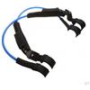 2pcs Blu TPU Windsurf Trapezio Regolabile 22-28 Pollici