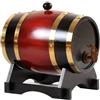 Botte Da Vino In Rovere Da 3 L / 1,5 L Con Base Per Whisky Da 1,5 L Vino Rosso