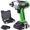 BAKAJI Trapano Avvitatore ad Impulsi Pneumatico 1/2 Batteria 18V Ricaricabile Valigetta