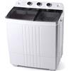 DCG Eltronic Lavatrice Compatta Semiautomatica 4.5Kg 260W con Centrifuga per Campeggio Viaggi