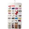 JULIETTE FASHION Organizzatore Organizer Di Gioielli da Appendere Doppio Lato 72 Tasche Jewellery