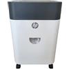 HP Distruggidocumenti automatico HP ONESHRED da 100 cc, bianco e grigio.