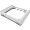 Meliconi Base antivibrazione peer lavatrice e asciugatrice con ruote e freni meliconi move style bianco 61,4x57x9,5 cm