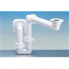 Sifone lira per lavabo 1 1/4 in plastica, per bagno